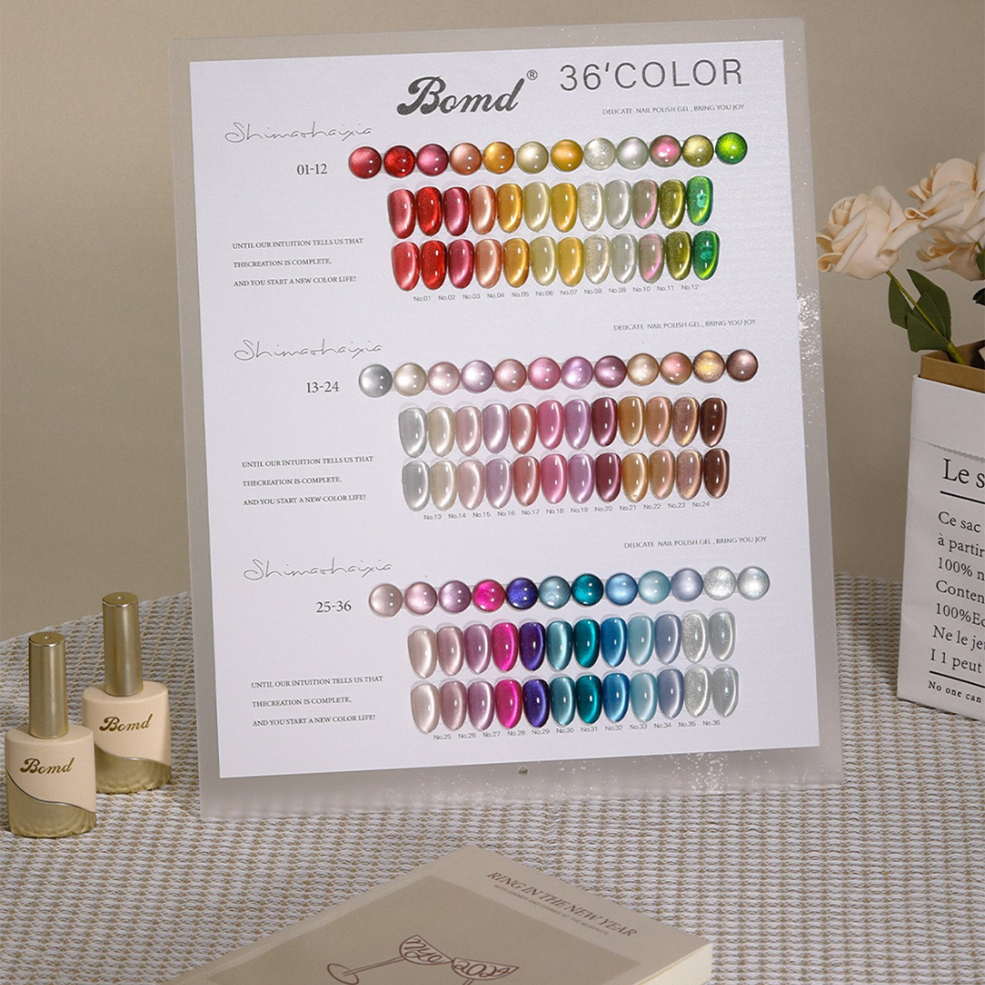 BOMD Cat Eye Gel Polish Set 32 Colors