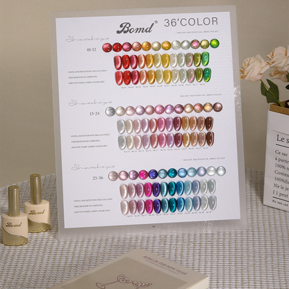 BOMD Cat Eye Gel Polish Set 32 Colors