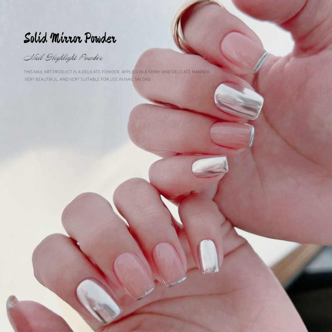 Solid Mirror Chrome Powder Set