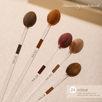 24 Color Autumn Gel Polish Set