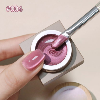 Yunzuan Gel Polish Pearl Jar Set shade 4 color swatch