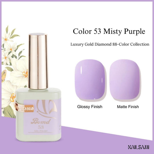 BOMD Gel Polish Misty Purple