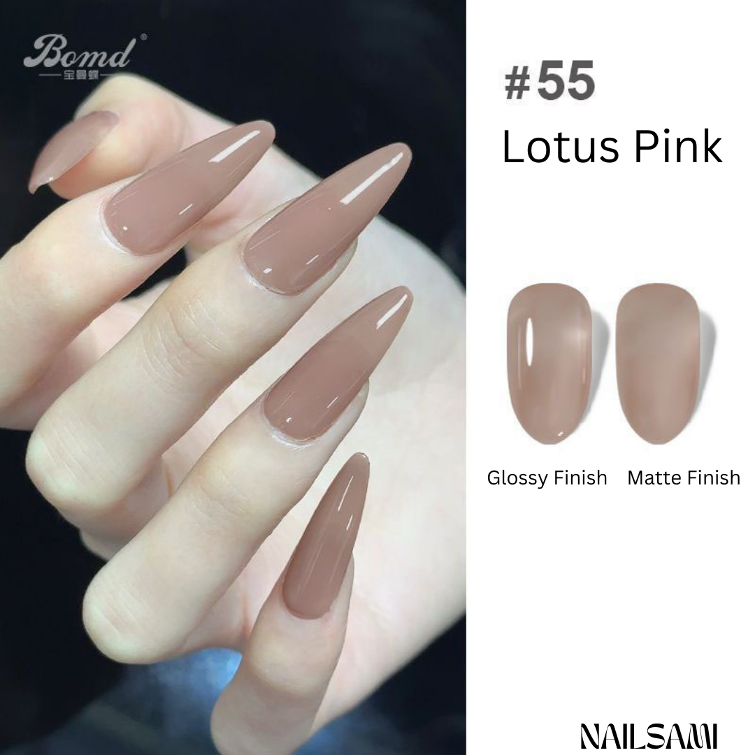 BOMD Sheer Nude Gel Polish Classic 80 Series