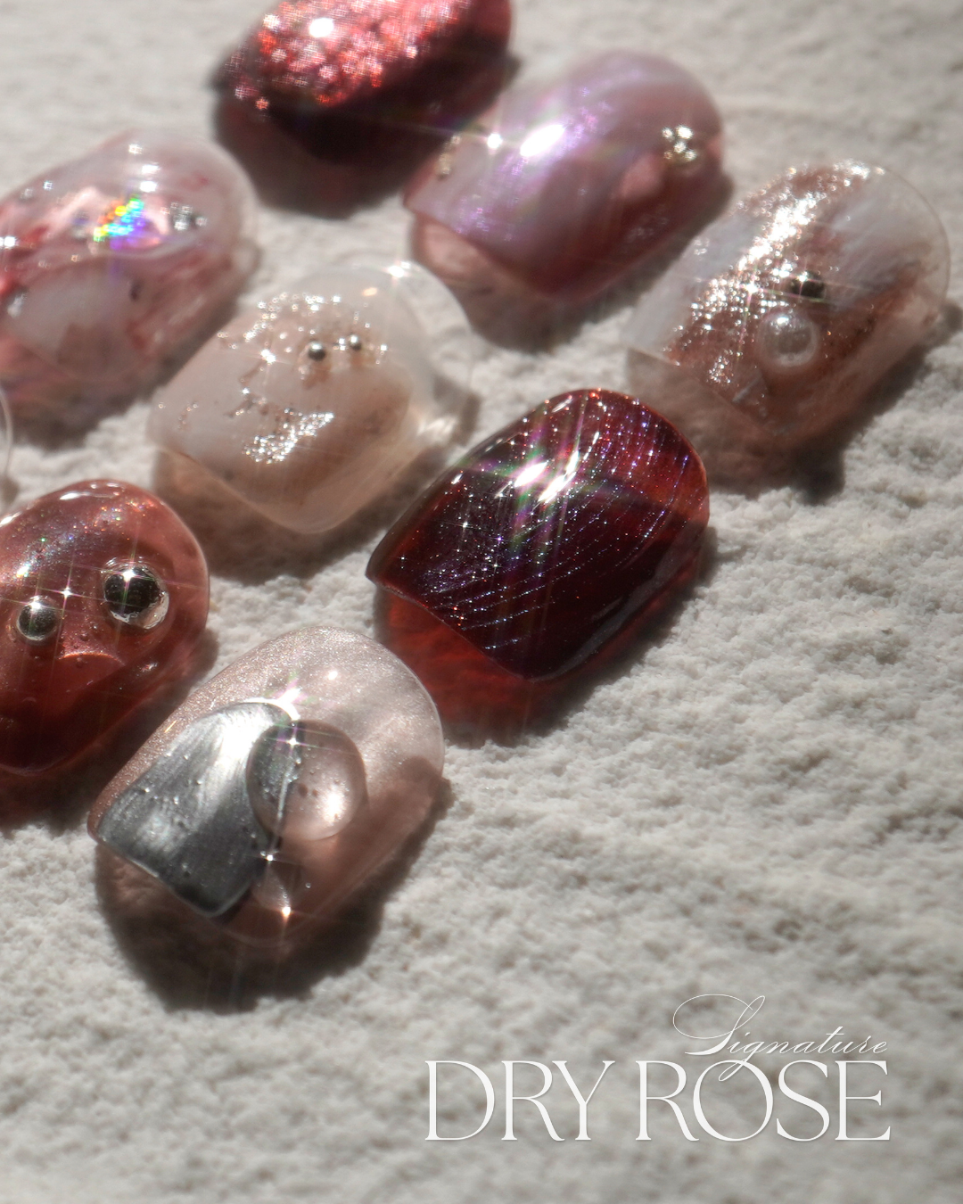 DGEL Signature Dry Rose Collection Color Gel Nail