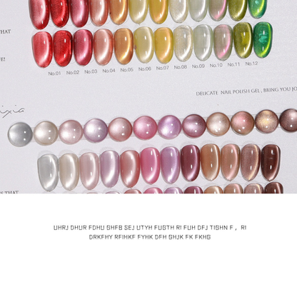 BOMD Cat Eye Gel Polish Set 32 Colors