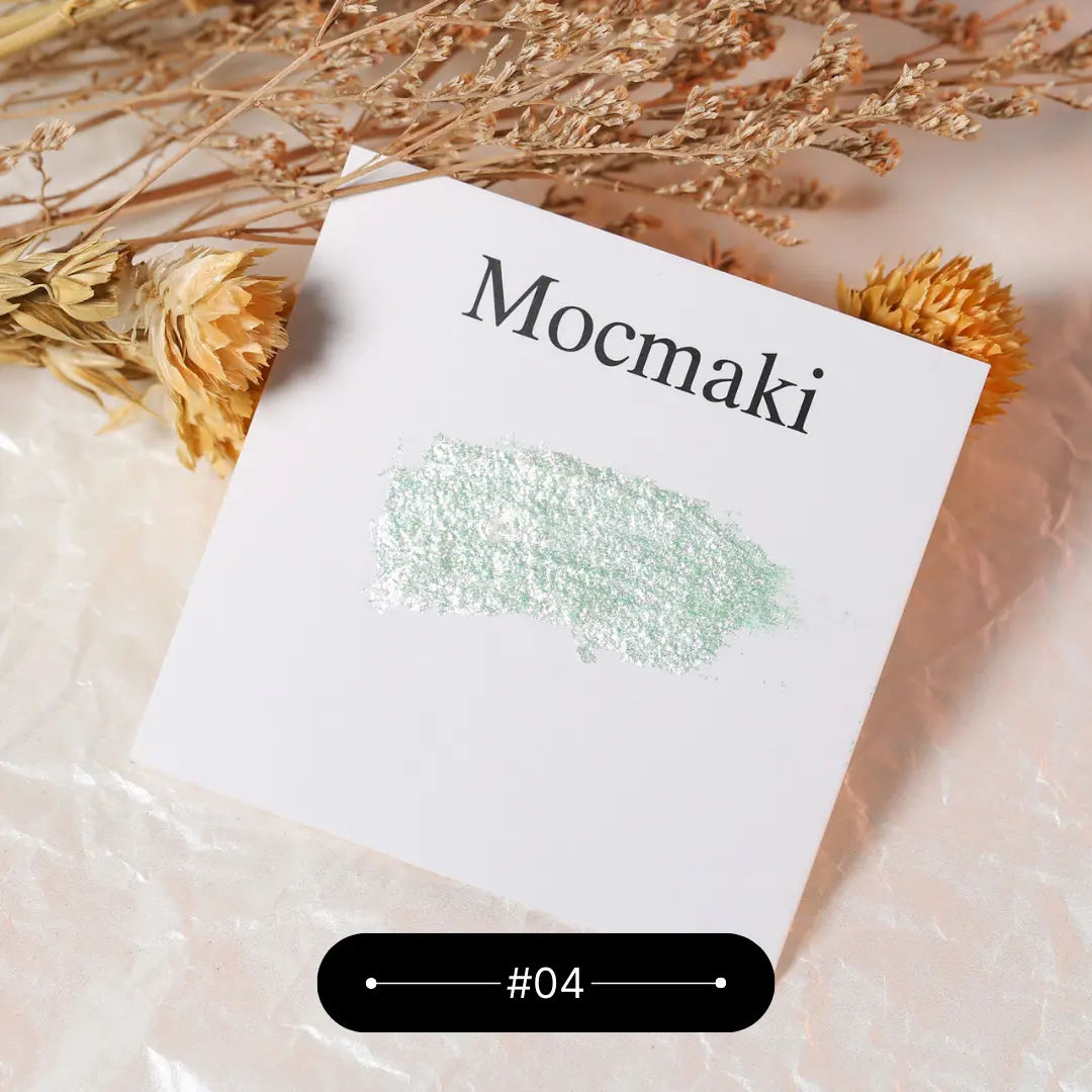 Solid Nail Glitter Polish MOCMAKI