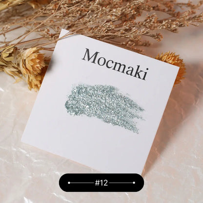 Solid Nail Glitter Polish MOCMAKI