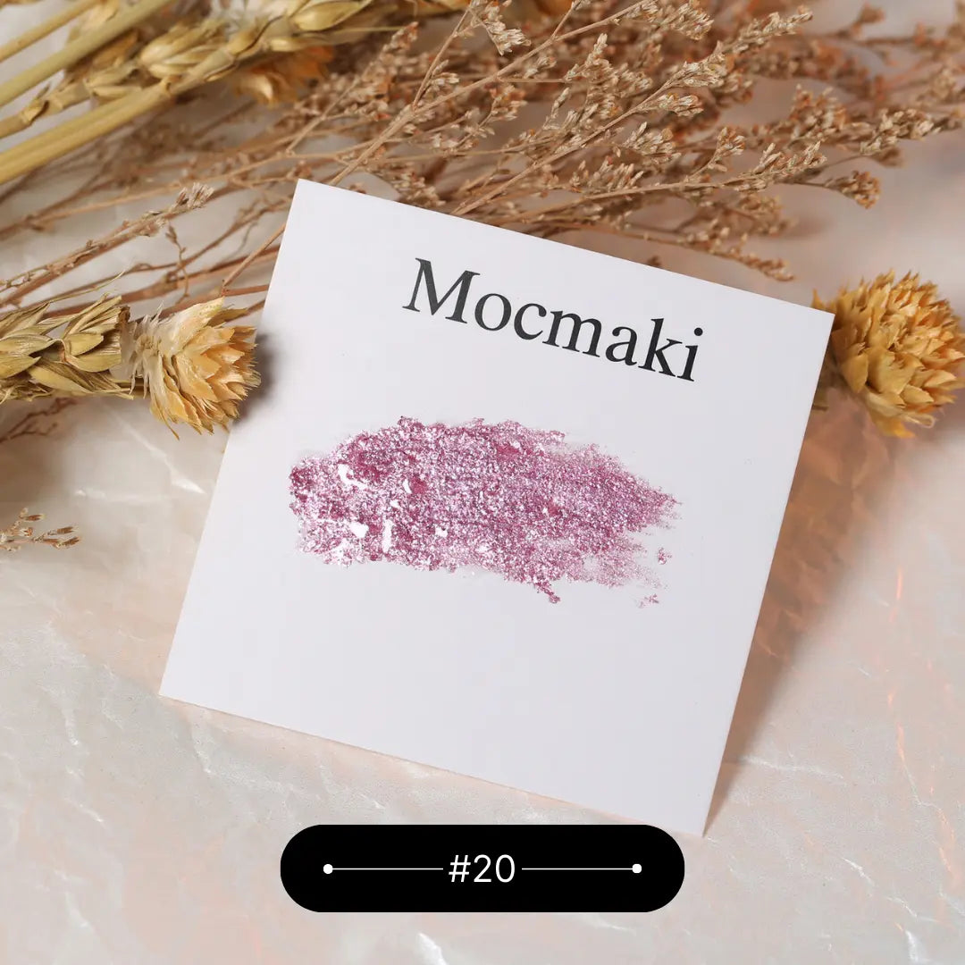 Solid Nail Glitter Polish MOCMAKI