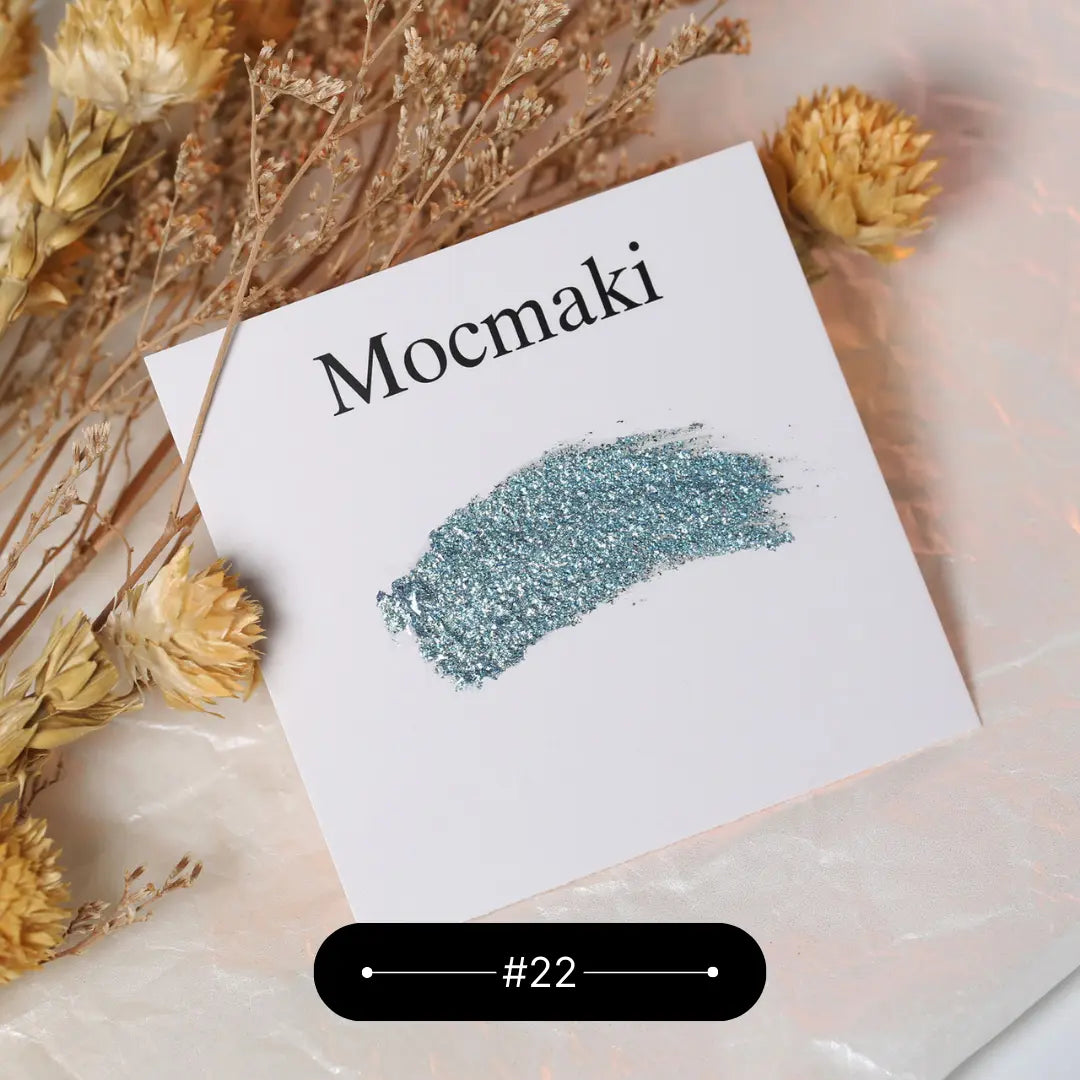 Solid Nail Glitter Polish MOCMAKI