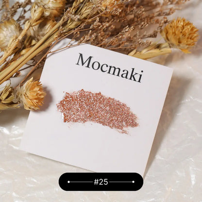 Solid Nail Glitter Polish MOCMAKI