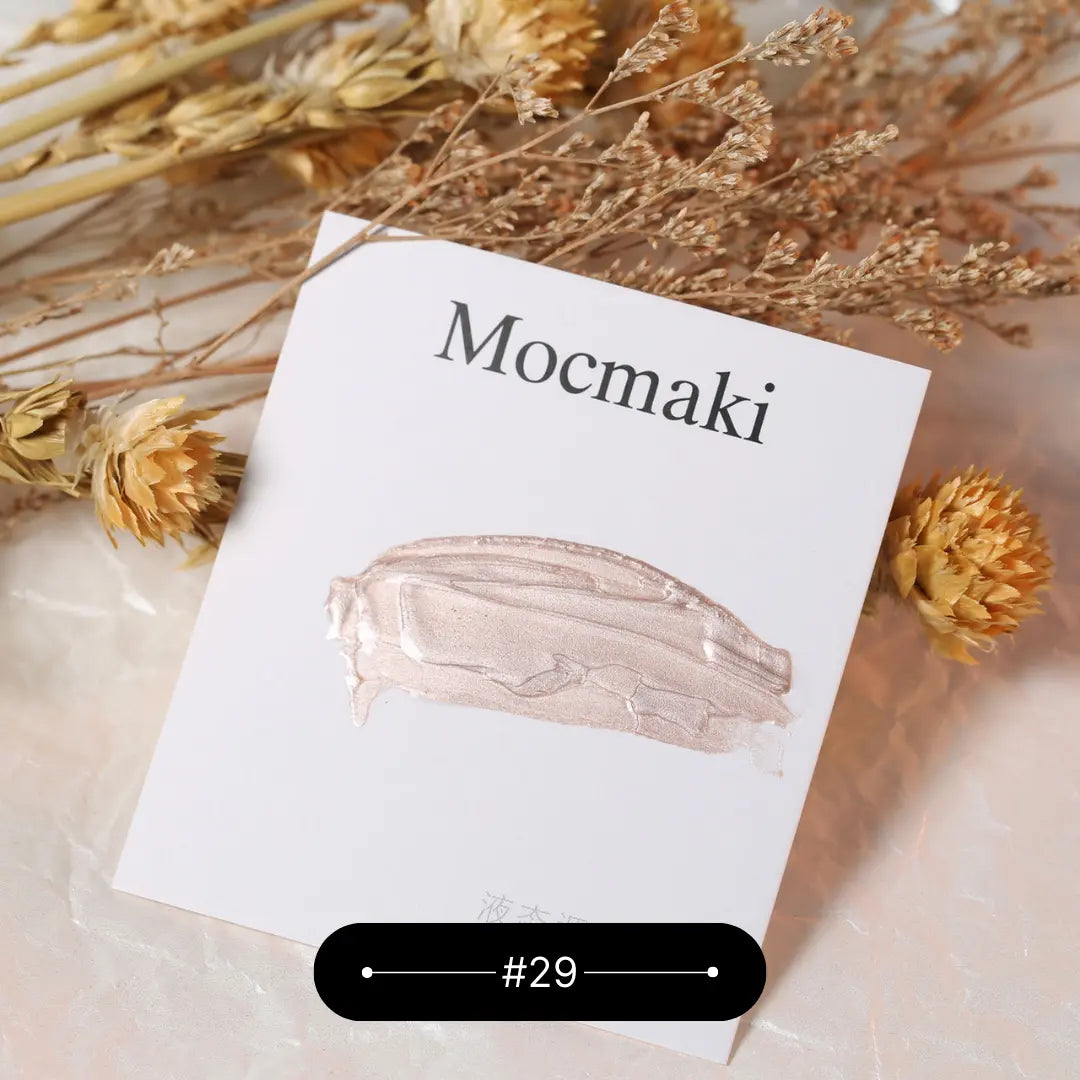 Solid Nail Glitter Polish MOCMAKI