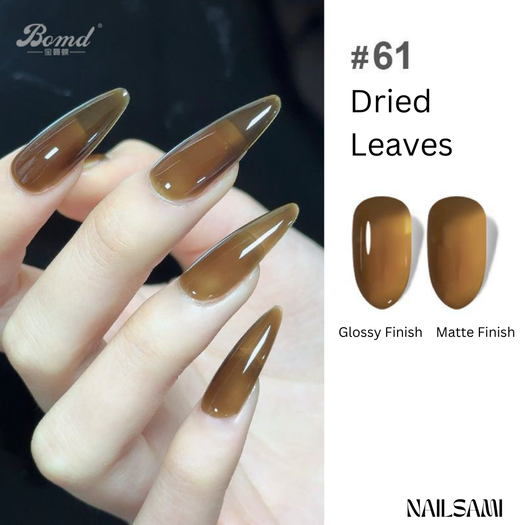 BOMD Sheer Nude Gel Polish Classic 80 Series