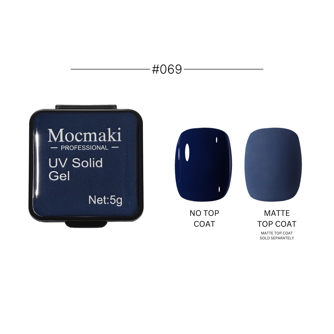 Mini Square Solid Gel Polish MOCMAKI