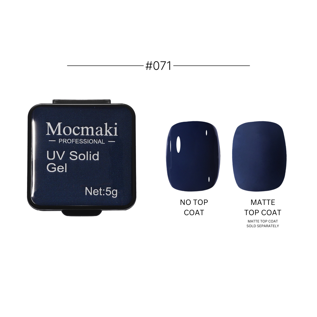 Mini Square Solid Gel Polish MOCMAKI