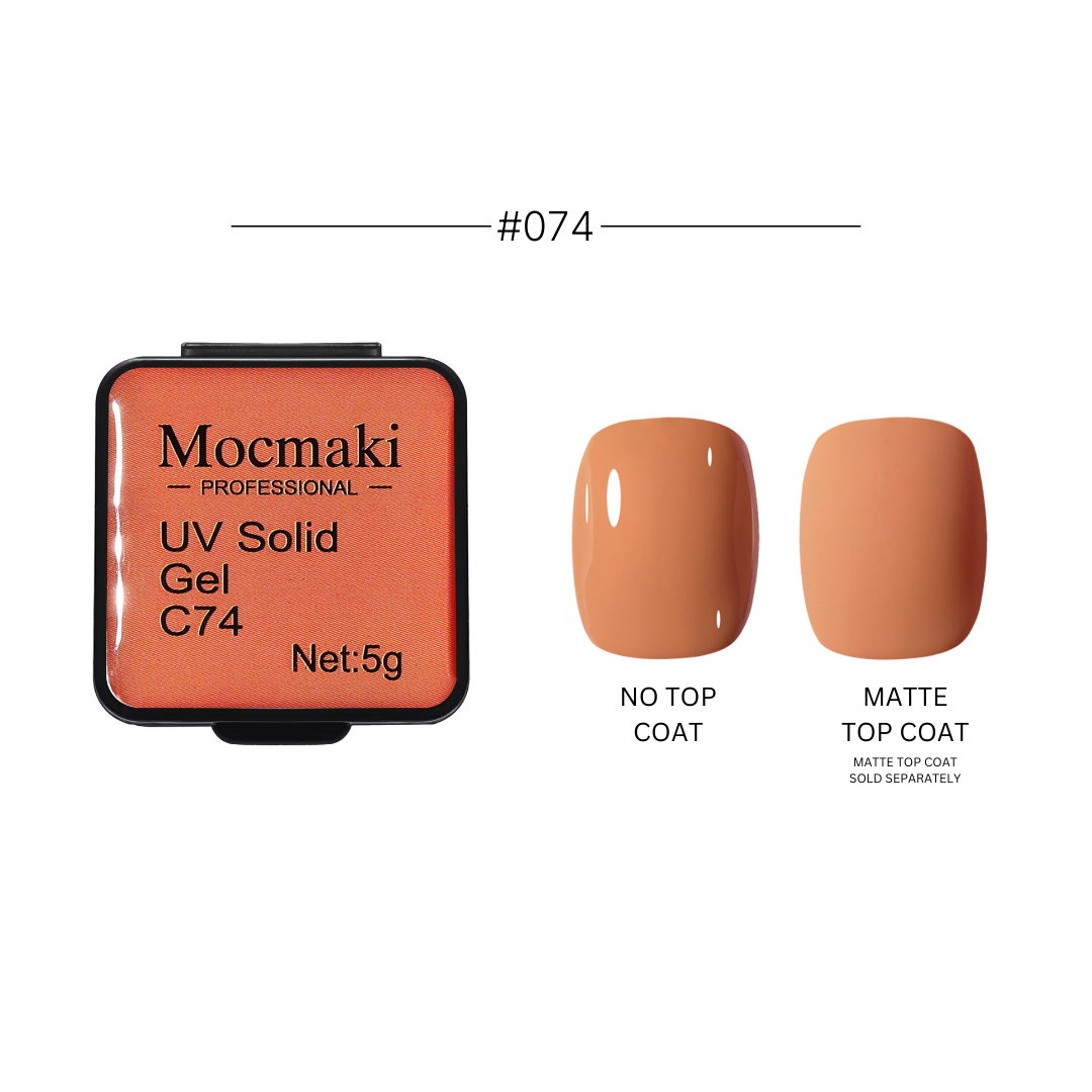 Mini Square Solid Gel Polish MOCMAKI