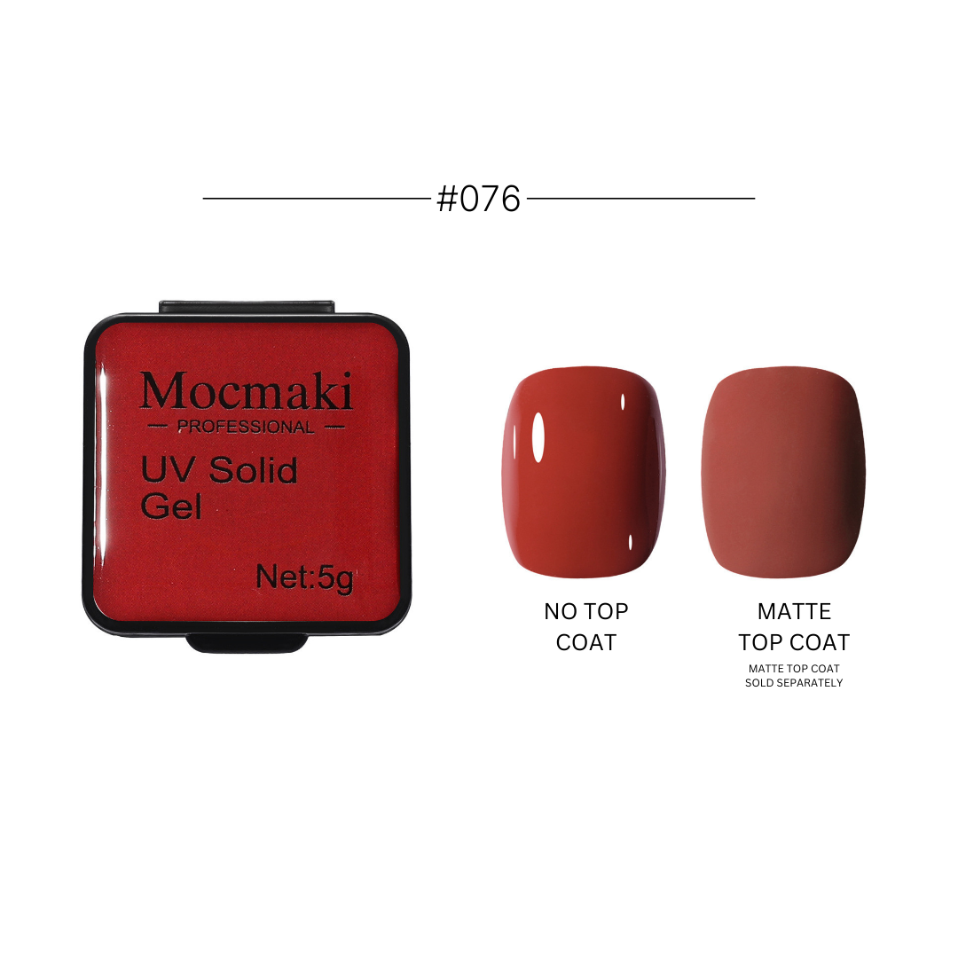 Mini Square Solid Gel Polish MOCMAKI