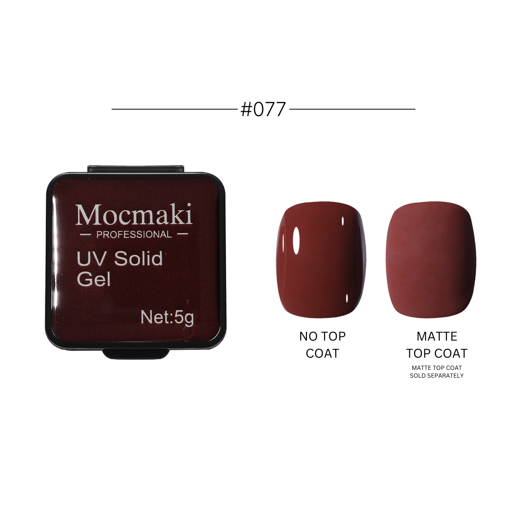 Mini Square Solid Gel Polish MOCMAKI