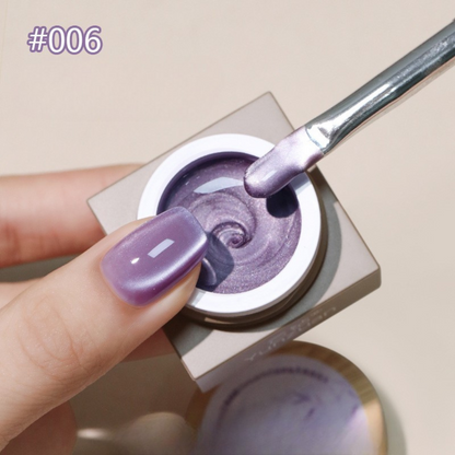 Yunzuan Gel Polish Pearl Jar Set shade 6 color swatch