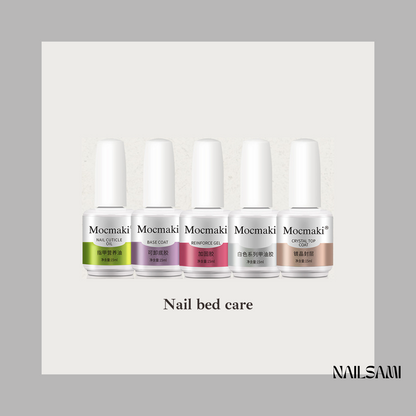 MOCMAKI Art Gels | Nail Prep & Care Series Full Set shade 24 color swatch