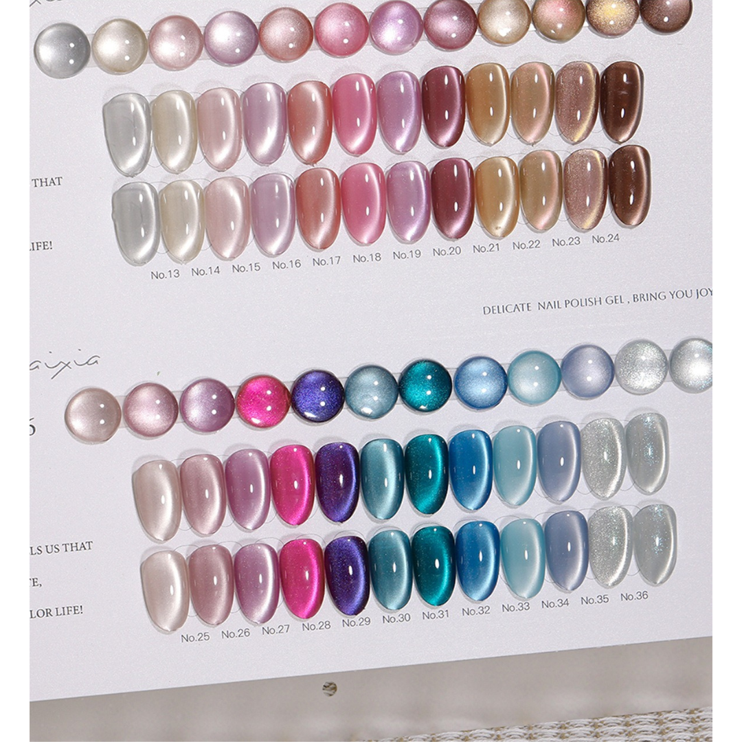 BOMD Cat Eye Gel Polish Set 32 Colors