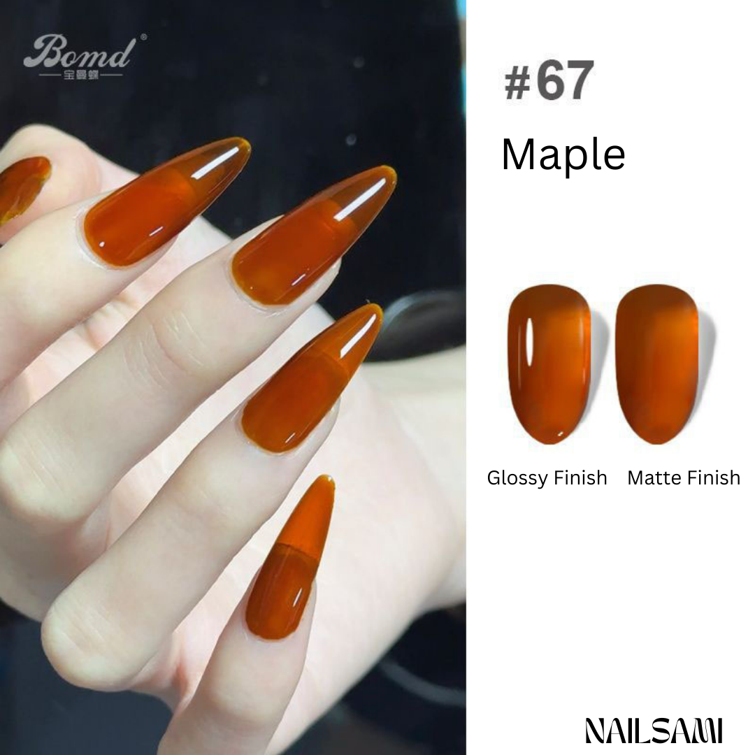 BOMD Sheer Nude Gel Polish Classic 80 Series