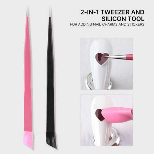 Nail Charm Tweezers & Silicon Tool Fulfilled by NAILSAMI