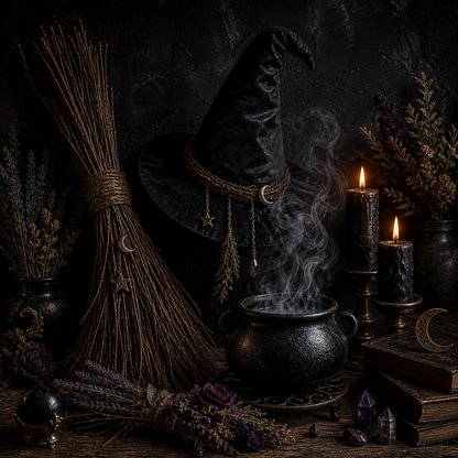 Witching Hour Purple Cat-Eye Nail