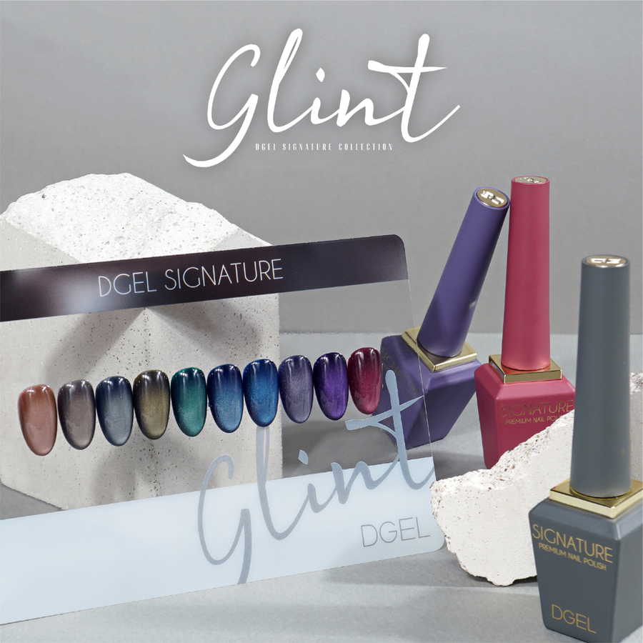 DGEL Signature Glint Collection Cat Eye Magnetic Gel Polish — product photo
