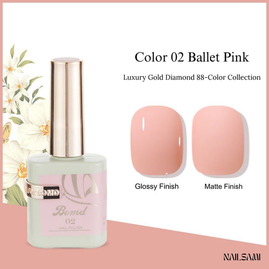 BOMD 88-Color Lux Gel Polish - Individual Bottle
