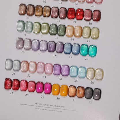 BOMD 32 Colors Cat Eye Gel Polish Set