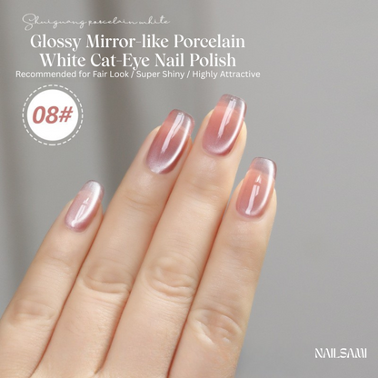 YunZuan Crystal Glass Cat Eye Gel