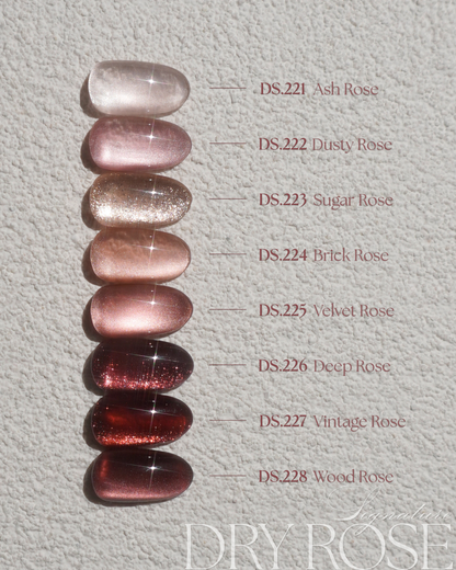 DGEL Signature Dry Rose Collection Color Gel Nail