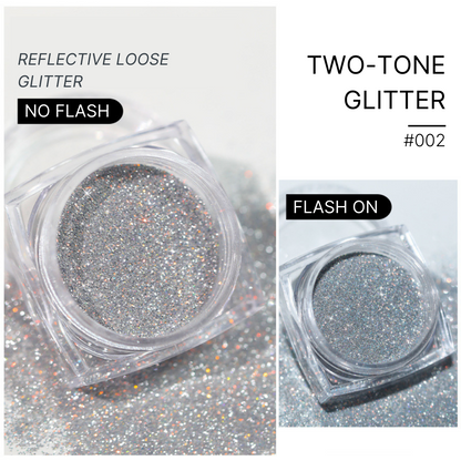 Two-Tone Loose Glitter Fulfilled by NAILSAMI