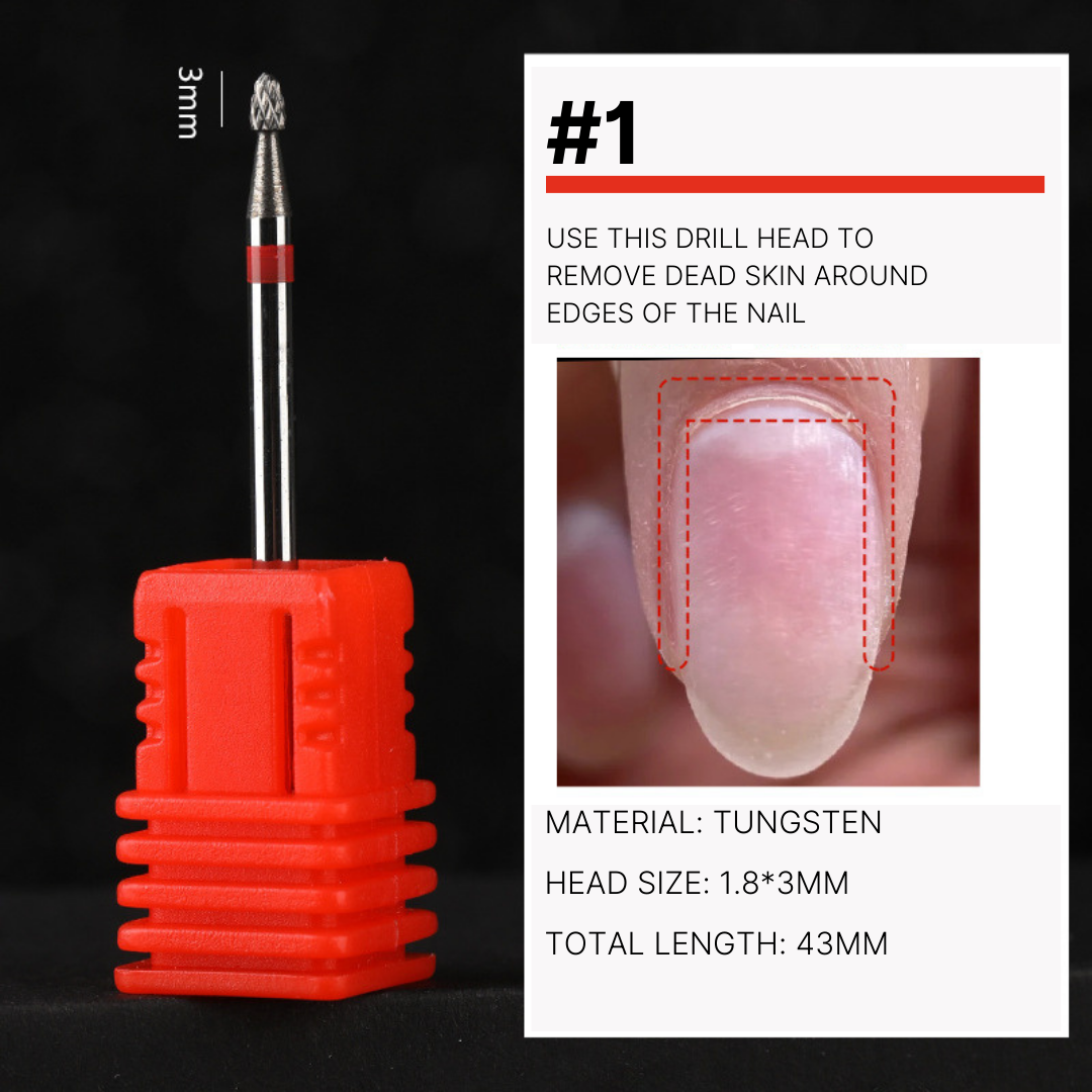 "Heavy Duty Nail Drill for acrylic nails and gel removal, robust motor designed for continuous professional use in busy salons."