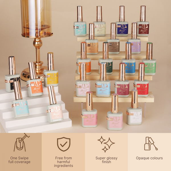 BOMD Gel Polish Kit - Full set 88 Gel Polishes - Target Color