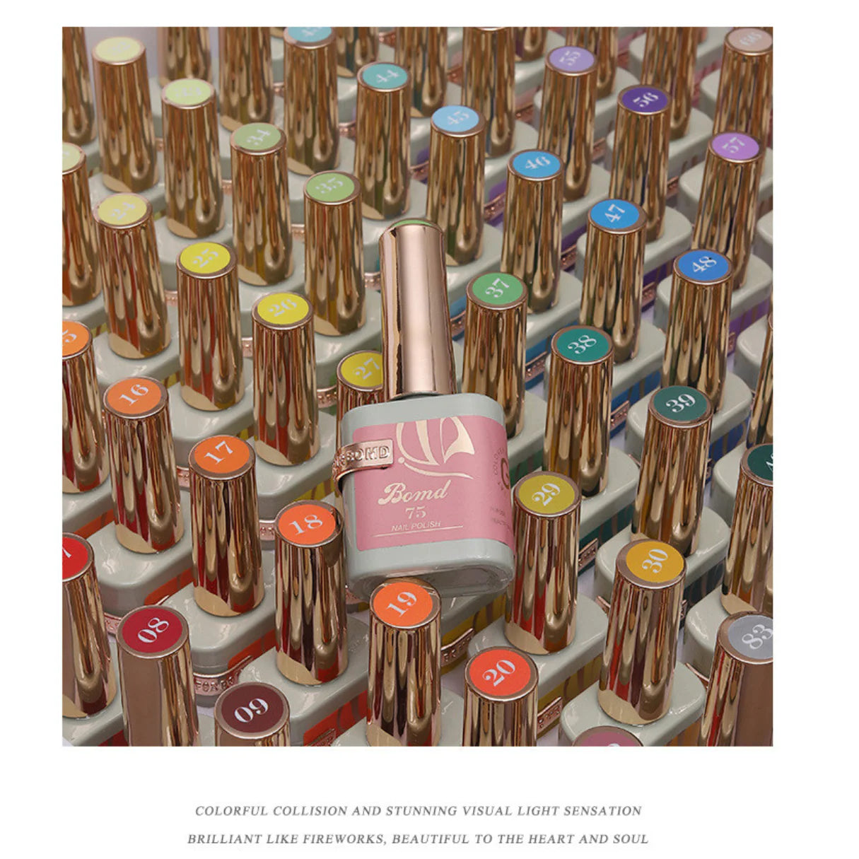 BOMD 88-Color Gel Polish Kit – Full Set