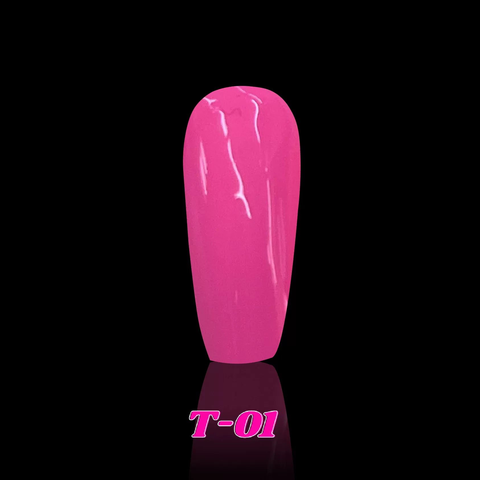 TOPCLOU Fluorescent Glow-in-the-Dark Gel Nail Polish — product photo