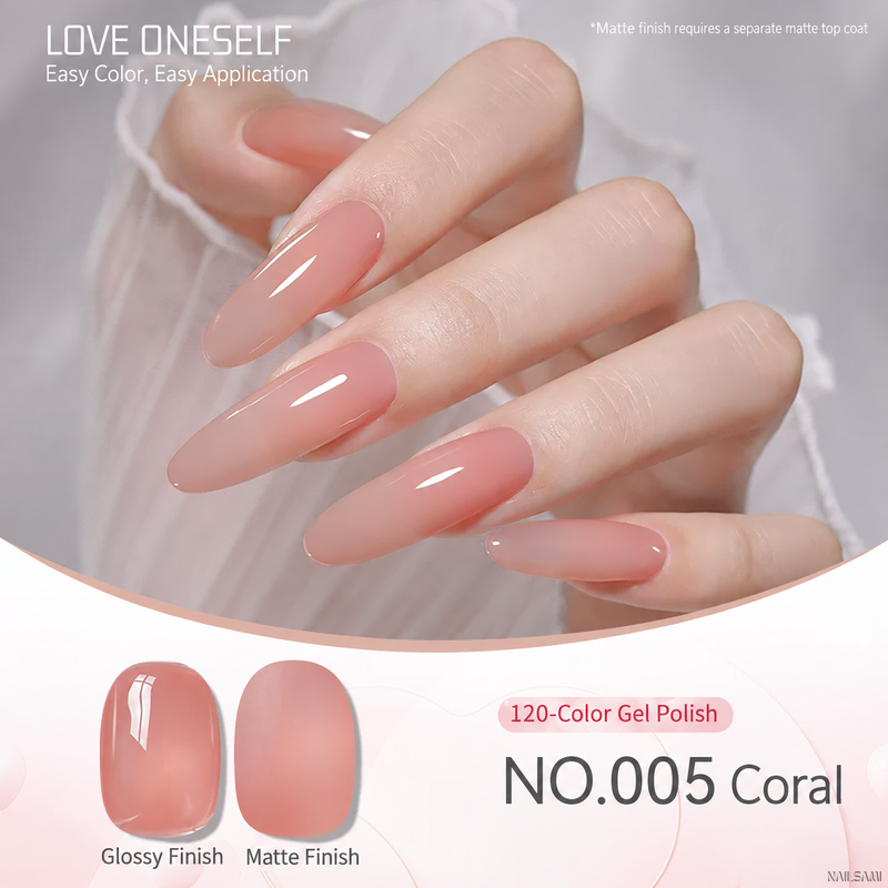BOMD gel polish NO.005 Coral