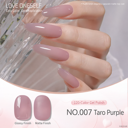 BOMD gel polish NO.007 Taro Purple