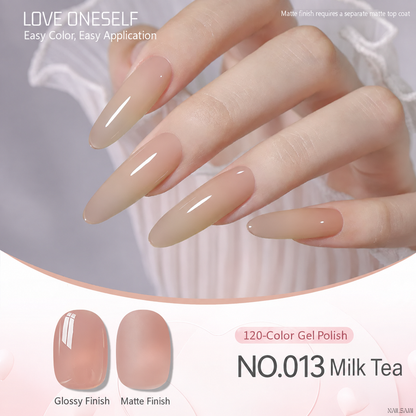BOMD gel polish NO.013 Milk Tea