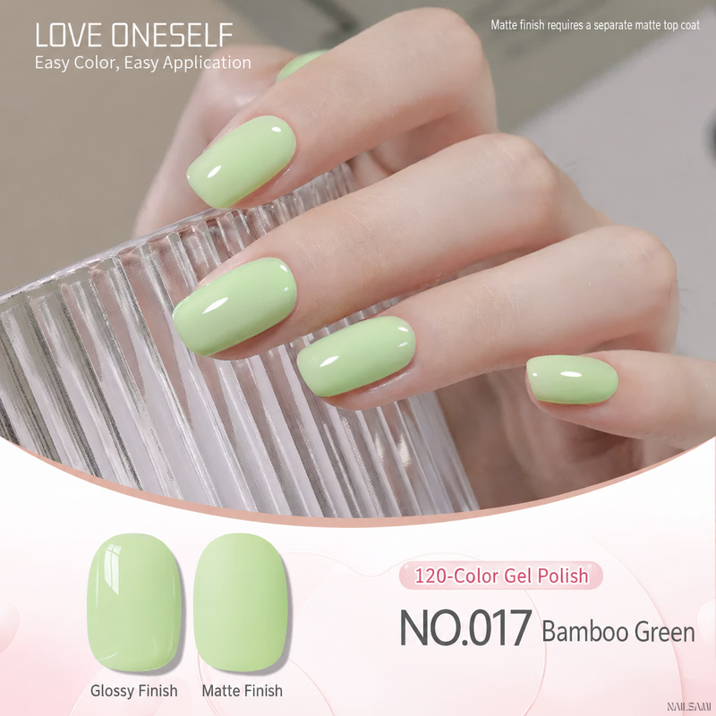 BOMD gel polish NO.017 Bamboo Green