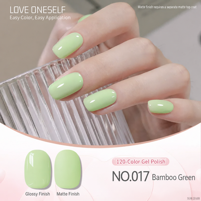 BOMD gel polish NO.017 Bamboo Green