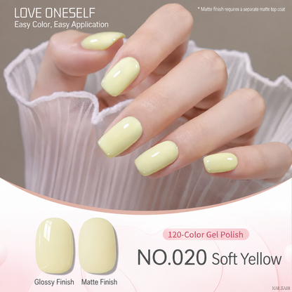 BOMD gel polish NO.020 Soft Yellow