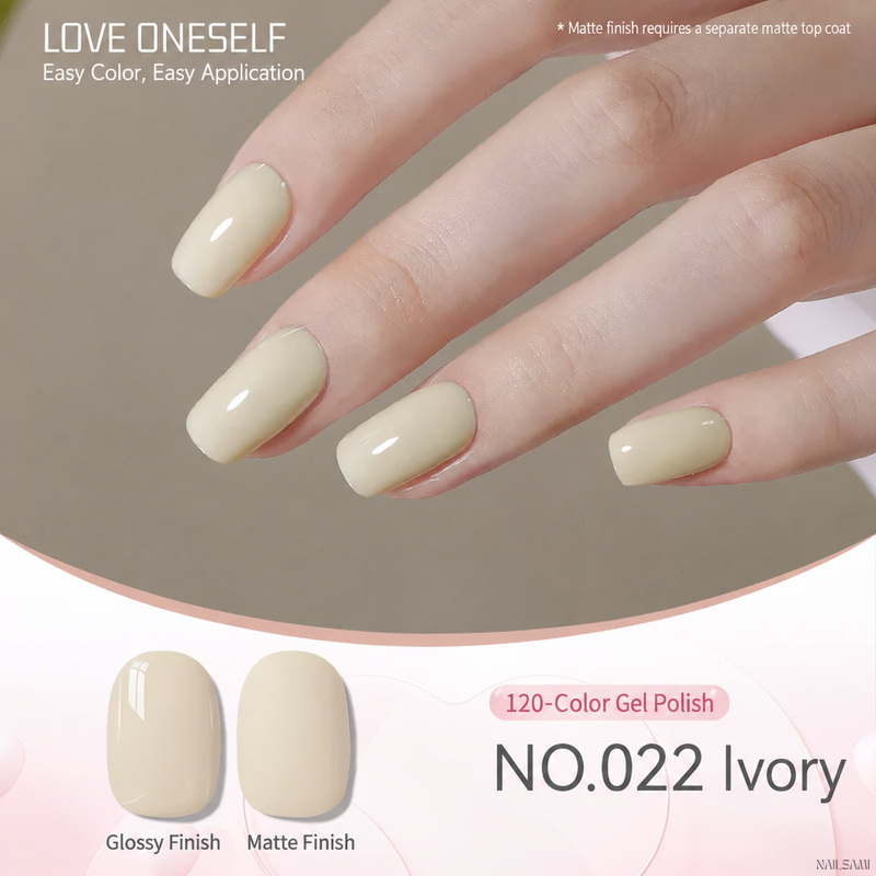 BOMD gel polish NO.022 Ivory