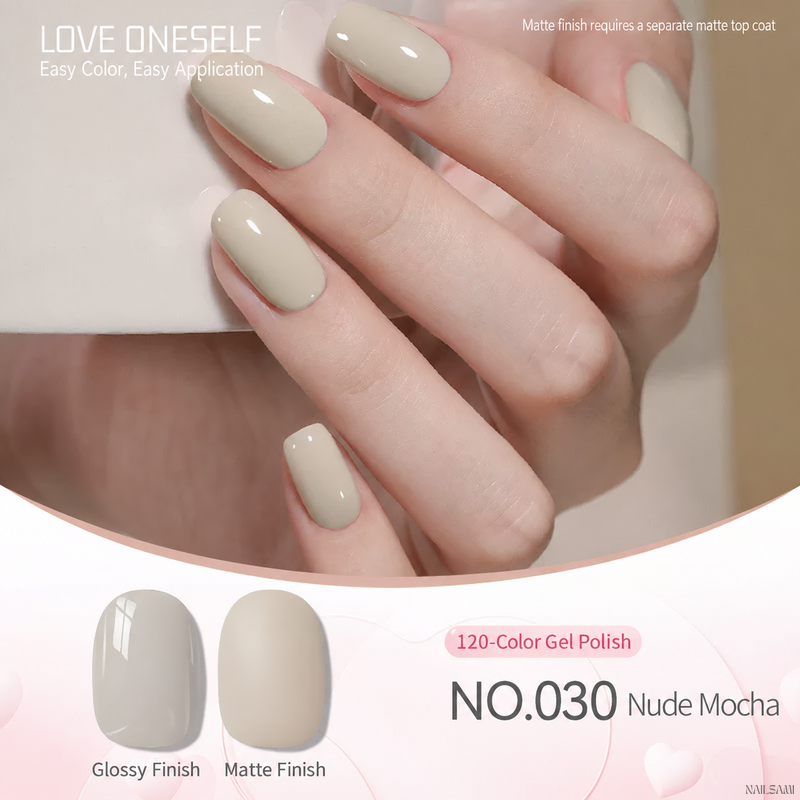 BOMD gel polish NO.030 Nude Mocha