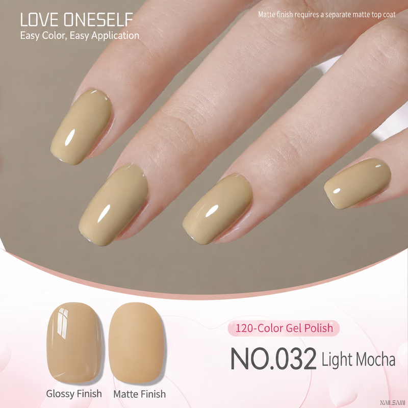BOMD gel polish NO.032 Light Mocha