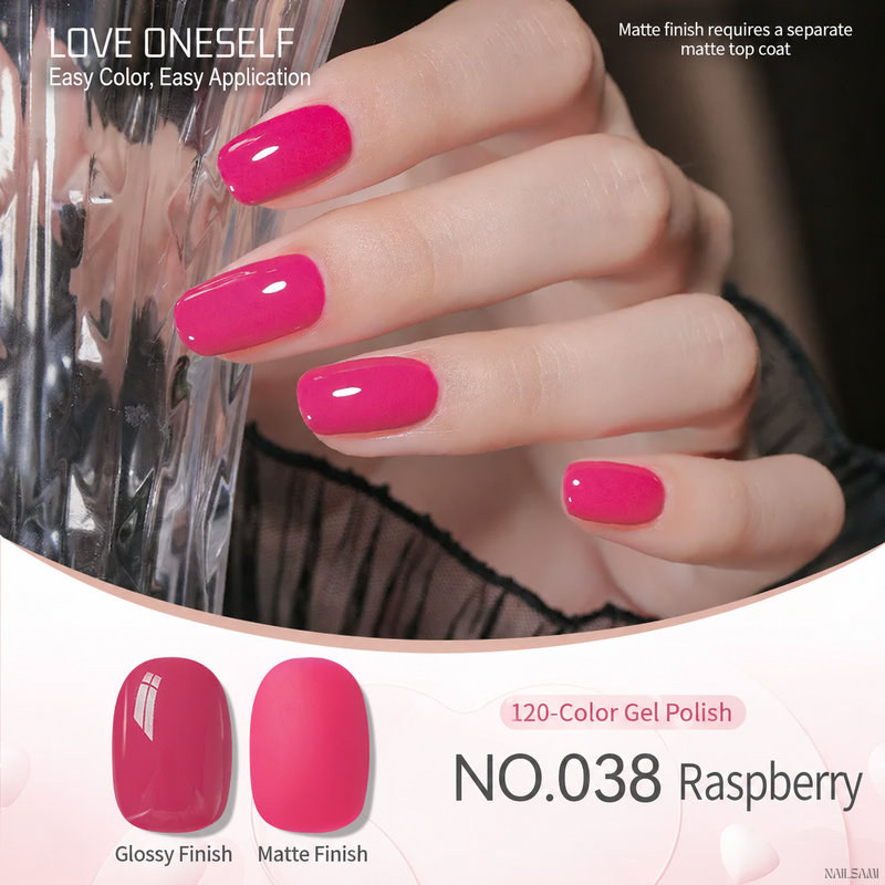 BOMD gel polish NO.038 Raspberry