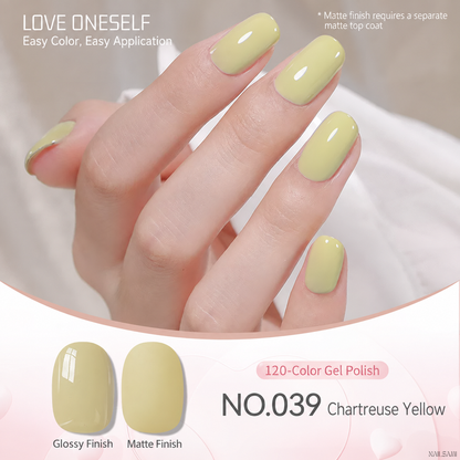 BOMD gel polish NO.039 Chartreuse Yellow