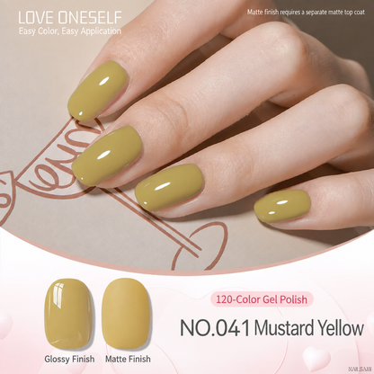 BOMD gel polish NO.041 Mustard Yellow