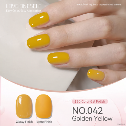 BOMD gel polish NO.042 Golden Yellow